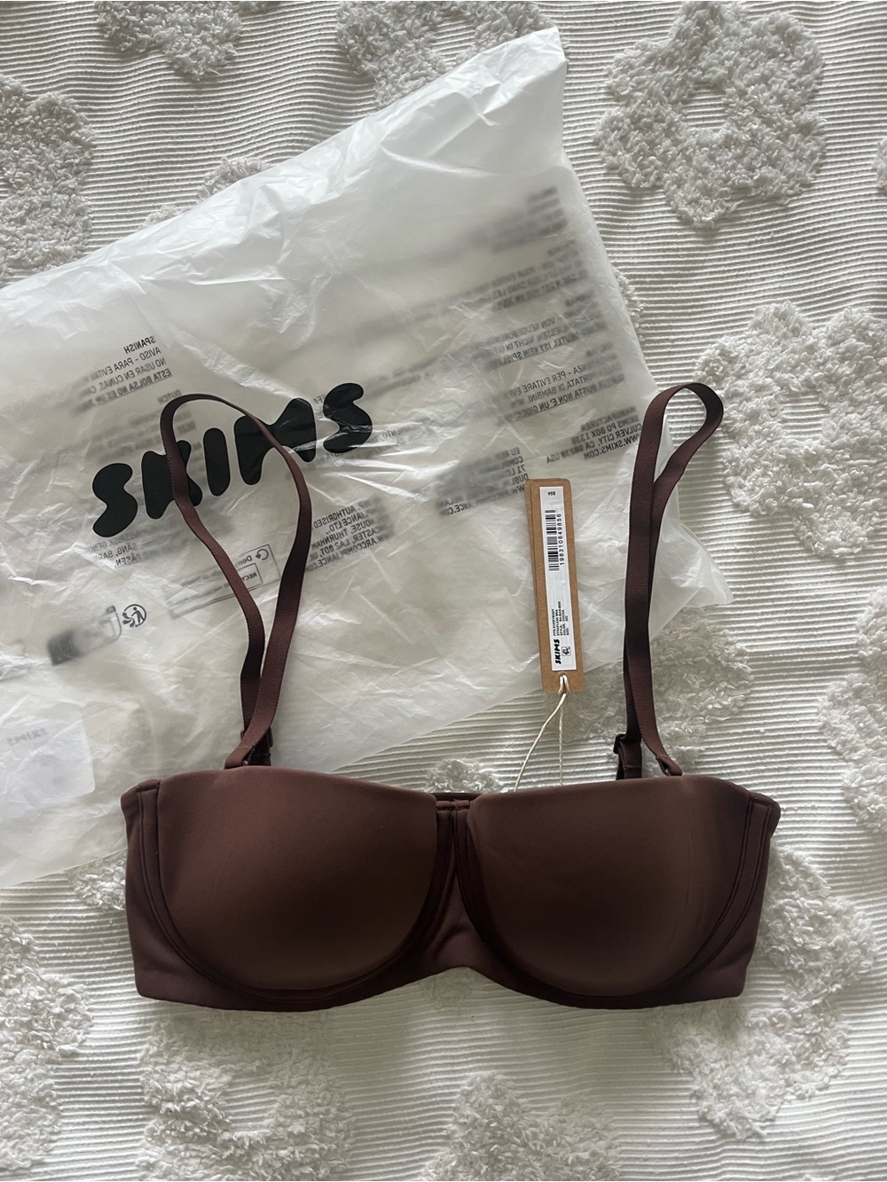 SKIMS Fits Everybody Strapless Bra 32C